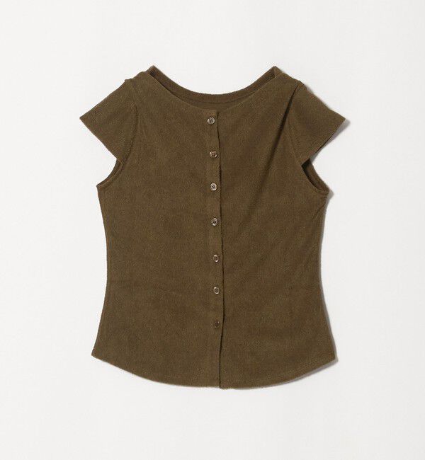 BEAUTY&YOUTH UNITED ARROWS「ポリエステルコットン 2WAY キャップスリーブ トップス」|Tシャツ・カットソー|