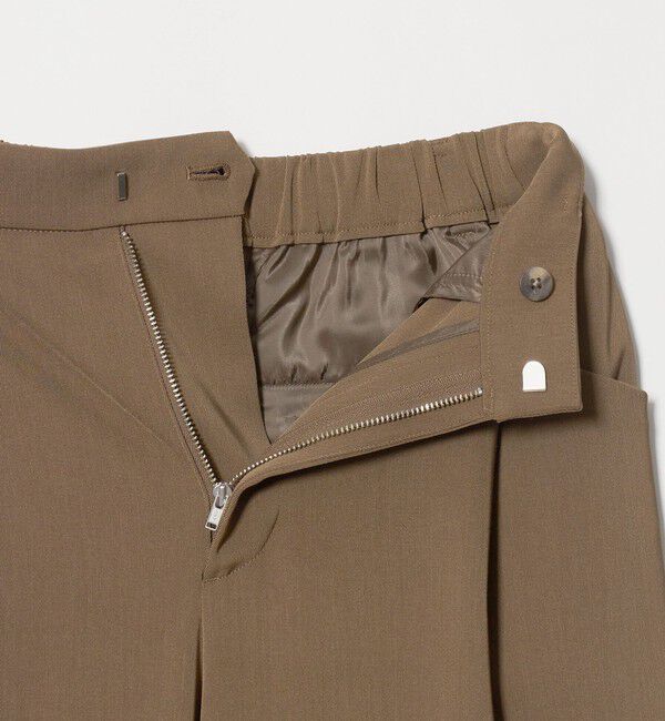 BEAUTY&YOUTH UNITED ARROWS「ポリエステルブレンド バックゴム ワイドパンツ ウォッシャブル 吸水速乾 防シワ」|その他|