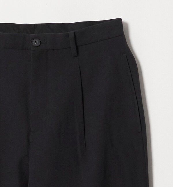 BEAUTY&YOUTH UNITED ARROWS「エアロ ツイル 1プリーツ スラックス NO.9」|チノ|