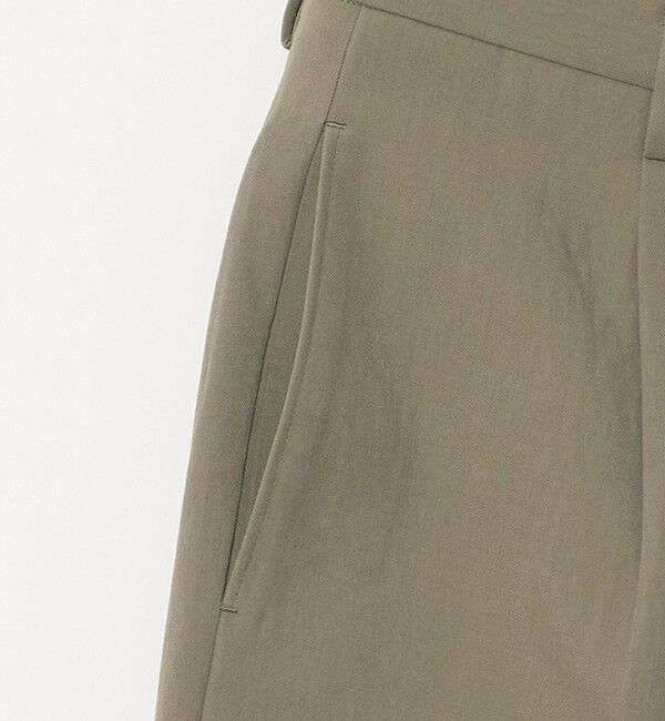 BEAUTY&YOUTH UNITED ARROWS「エアロ ツイル 1プリーツ スラックス NO.9」|チノ|