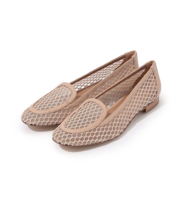 TOMORROWLAND GOODS「Martina T MESH フラットシューズ」|ローファー|41 ライトベージュ