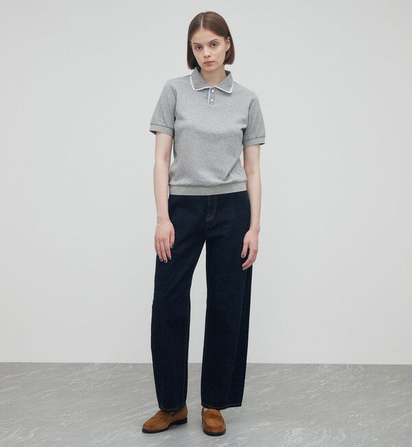 Edition「コットンレイヤードポロ」|ポロシャツ|