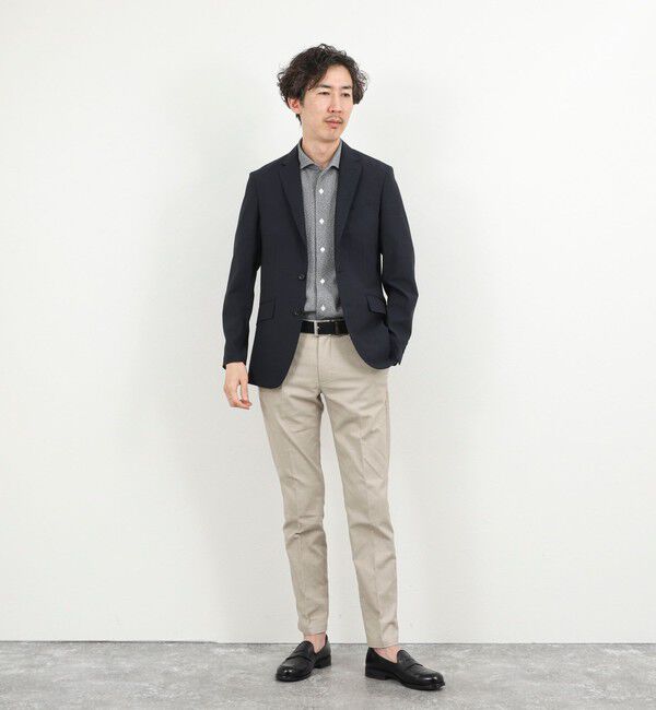 NOLLEY'S goodman「《ビジカジ対応》リンクス イタリアンカラーSS 半袖シャツ26SS」|シャツ・ブラウス|