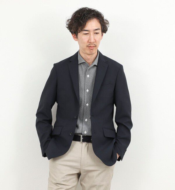 NOLLEY'S goodman「《ビジカジ対応》リンクス イタリアンカラーSS 半袖シャツ26SS」|シャツ・ブラウス|