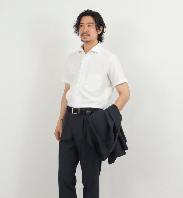 NOLLEY'S goodman「《ビジカジ対応》ノータイシャツ イタリアンカラーSS 26SS」|シャツ・ブラウス|