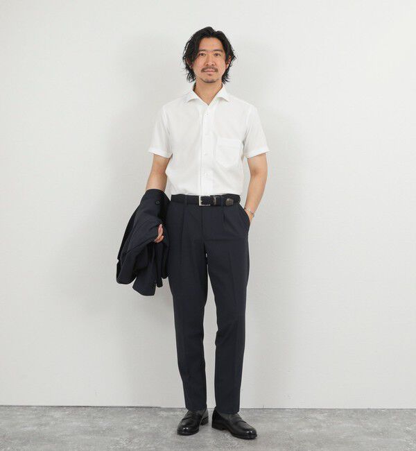 NOLLEY'S goodman「《ビジカジ対応》ノータイシャツ イタリアンカラーSS 26SS」|シャツ・ブラウス|