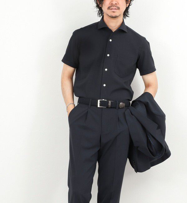 NOLLEY'S goodman「《ビジカジ対応》ノータイシャツ イタリアンカラーSS 26SS」|シャツ・ブラウス|