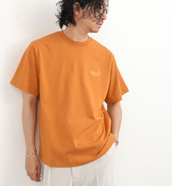 NOLLEY'S goodman「クジラアップリケTシャツ 26SS」|Tシャツ・カットソー|