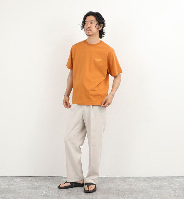 NOLLEY'S goodman「クジラアップリケTシャツ 26SS」|Tシャツ・カットソー|