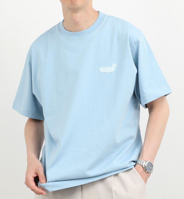 NOLLEY'S goodman「クジラアップリケTシャツ 26SS」|Tシャツ・カットソー|