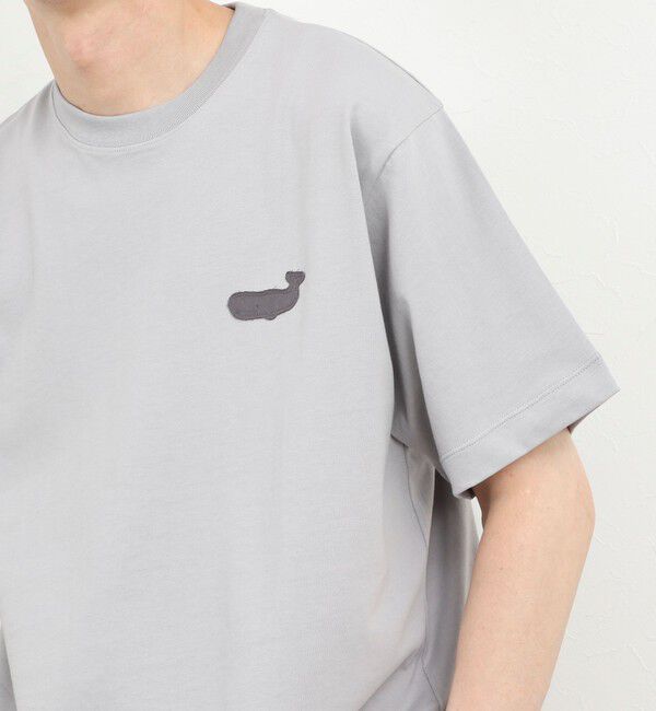 NOLLEY'S goodman「クジラアップリケTシャツ 26SS」|Tシャツ・カットソー|
