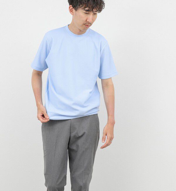 NOLLEY'S goodman「《ビジカジ対応》ローゼンジカノコ 抗菌防臭CN ドレスTシャツ 26SS」|Tシャツ・カットソー|