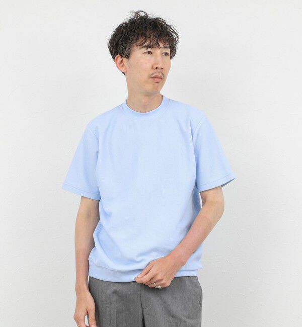 NOLLEY'S goodman「《ビジカジ対応》ローゼンジカノコ 抗菌防臭CN ドレスTシャツ 26SS」|Tシャツ・カットソー|