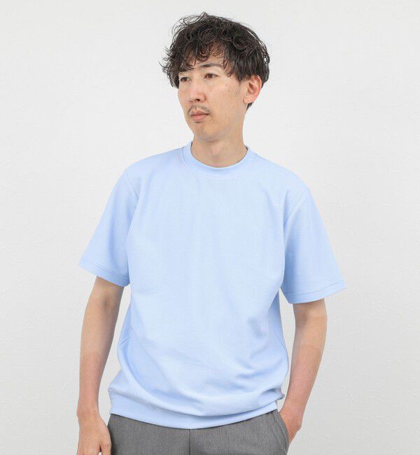 NOLLEY'S goodman「《ビジカジ対応》ローゼンジカノコ 抗菌防臭CN ドレスTシャツ 26SS」|Tシャツ・カットソー|