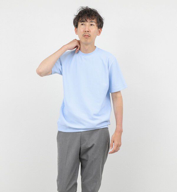 NOLLEY'S goodman「《ビジカジ対応》ローゼンジカノコ 抗菌防臭CN ドレスTシャツ 26SS」|Tシャツ・カットソー|