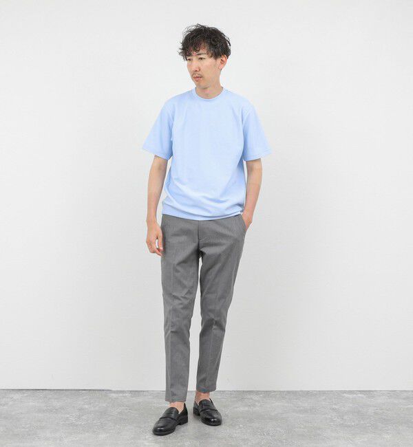 NOLLEY'S goodman「《ビジカジ対応》ローゼンジカノコ 抗菌防臭CN ドレスTシャツ 26SS」|Tシャツ・カットソー|