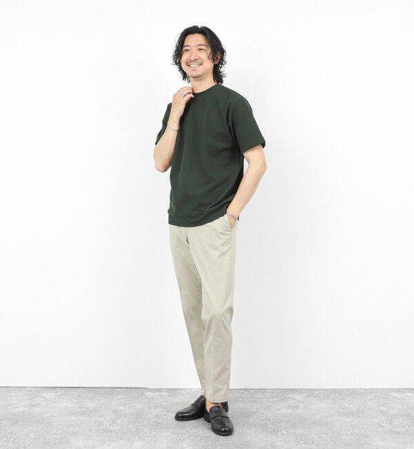NOLLEY'S goodman「《ビジカジ対応》ローゼンジカノコ 抗菌防臭CN ドレスTシャツ 26SS」|Tシャツ・カットソー|