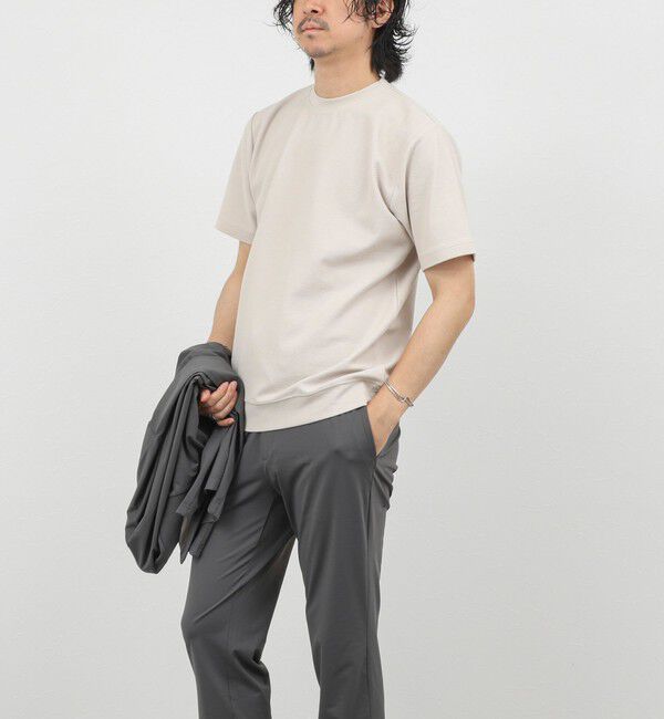 NOLLEY'S goodman「《ビジカジ対応》ローゼンジカノコ 抗菌防臭CN ドレスTシャツ 26SS」|Tシャツ・カットソー|
