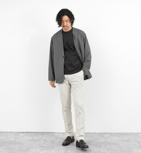NOLLEY'S goodman「《ビジカジ対応》INFITEX ロイヤルOX スリムフィットパンツ 26SS」|チノ|