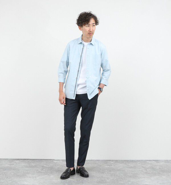 NOLLEY'S goodman「《ビジカジ対応》INFITEX ロイヤルOX スリムフィットパンツ 26SS」|チノ|
