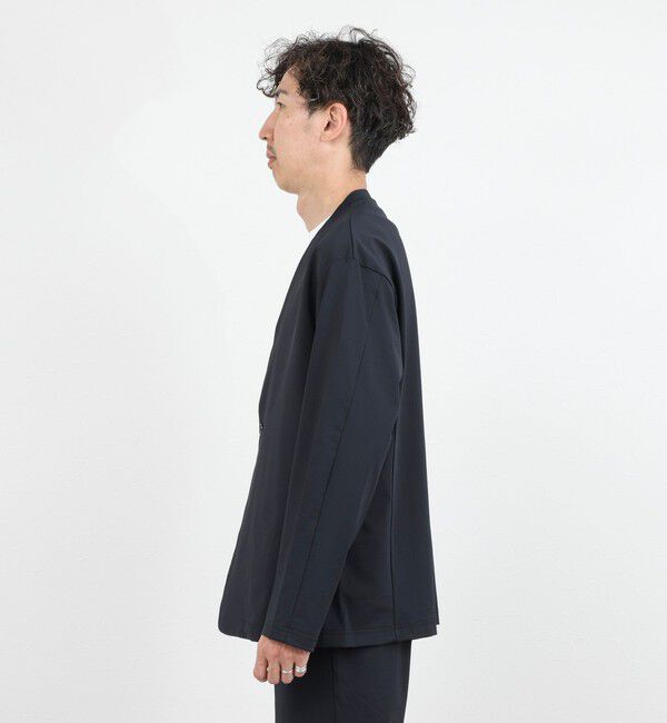 NOLLEY'S goodman「《ビジカジ/セットアップ対応》Vertical 冷感トリコットカーディガン 26SS」|カーディガン|