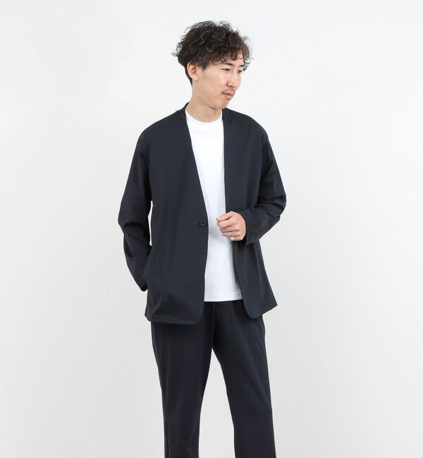 NOLLEY'S goodman「《ビジカジ/セットアップ対応》Vertical 冷感トリコットカーディガン 26SS」|カーディガン|