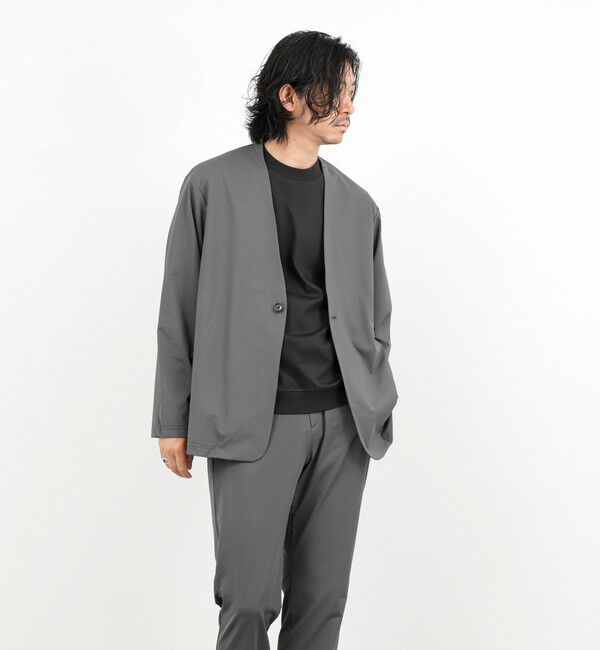 NOLLEY'S goodman「《ビジカジ/セットアップ対応》Vertical 冷感トリコットカーディガン 26SS」|カーディガン|