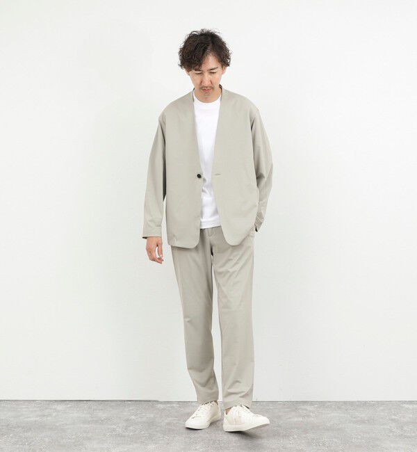 NOLLEY'S goodman「《ビジカジ/セットアップ対応》Vertical 冷感トリコットカーディガン 26SS」|カーディガン|