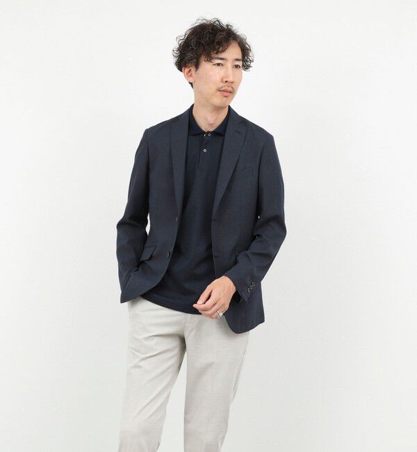 NOLLEY'S goodman「《ビジカジ対応》ハイゲージ鹿の子ポロシャツ 26SS」|ポロシャツ|