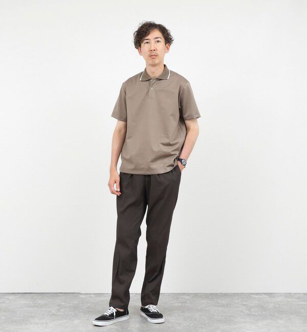 NOLLEY'S goodman「《ビジカジ対応》ハイゲージ鹿の子ポロシャツ 26SS」|ポロシャツ|