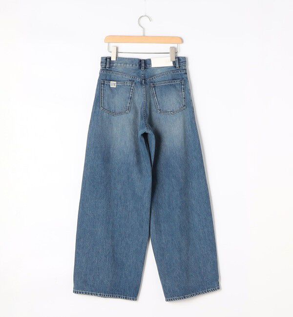 Rie Miller「《4サイズ展開》【RM denim】ルーズワイドデニム」|デニム|