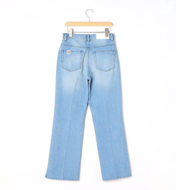 Rie Miller「《5サイズ展開》【RM denim】センタープレス裾デザインデニム」|デニム|