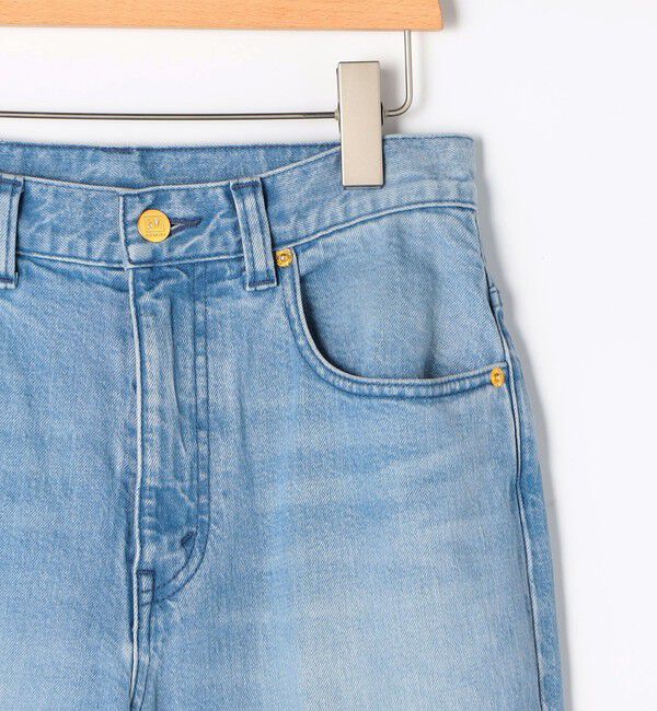 Rie Miller「《5サイズ展開》【RM denim】センタープレス裾デザインデニム」|デニム|