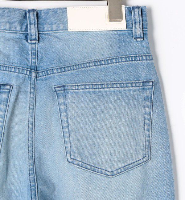 Rie Miller「《5サイズ展開》【RM denim】センタープレス裾デザインデニム」|デニム|