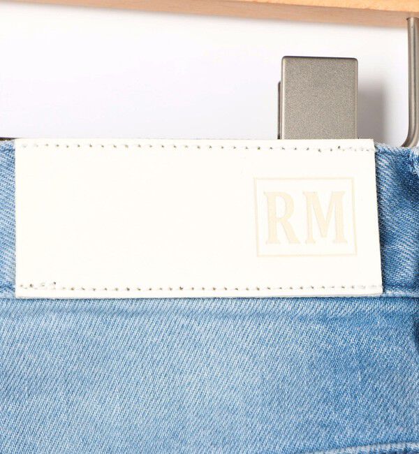 Rie Miller「《5サイズ展開》【RM denim】センタープレス裾デザインデニム」|デニム|