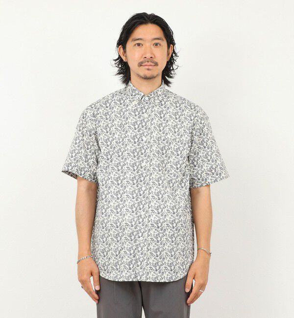 NOLLEY'S goodman「総柄BDシャツ 26SS」|シャツ・ブラウス|