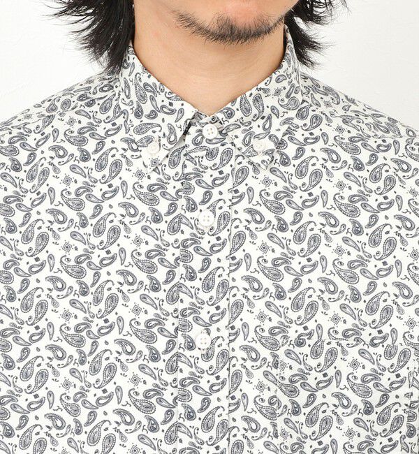 NOLLEY'S goodman「総柄BDシャツ 26SS」|シャツ・ブラウス|
