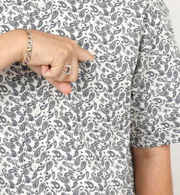 NOLLEY'S goodman「総柄BDシャツ 26SS」|シャツ・ブラウス|