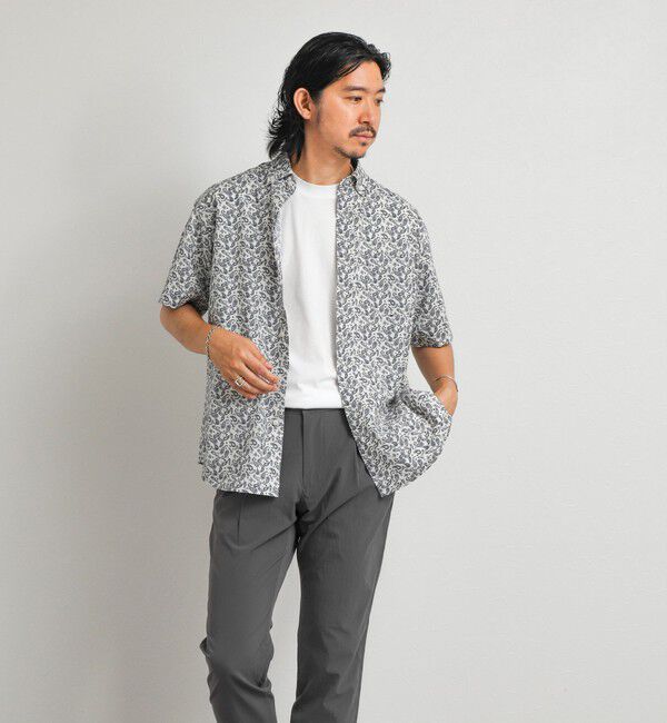 NOLLEY'S goodman「総柄BDシャツ 26SS」|シャツ・ブラウス|