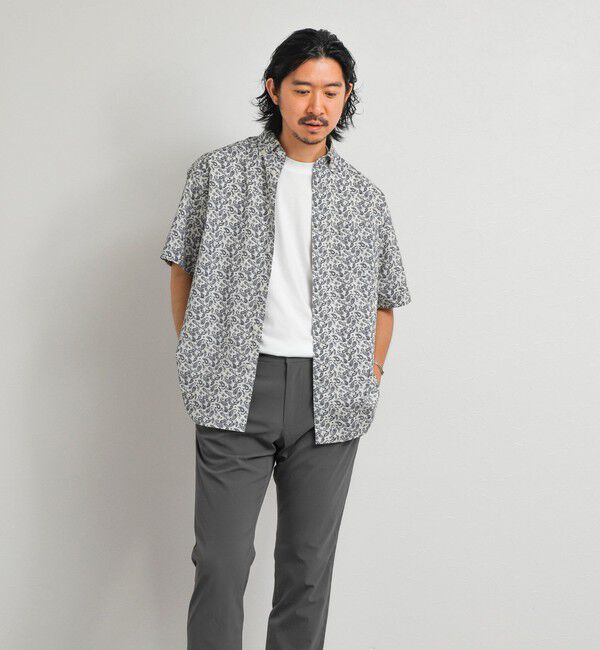 NOLLEY'S goodman「総柄BDシャツ 26SS」|シャツ・ブラウス|