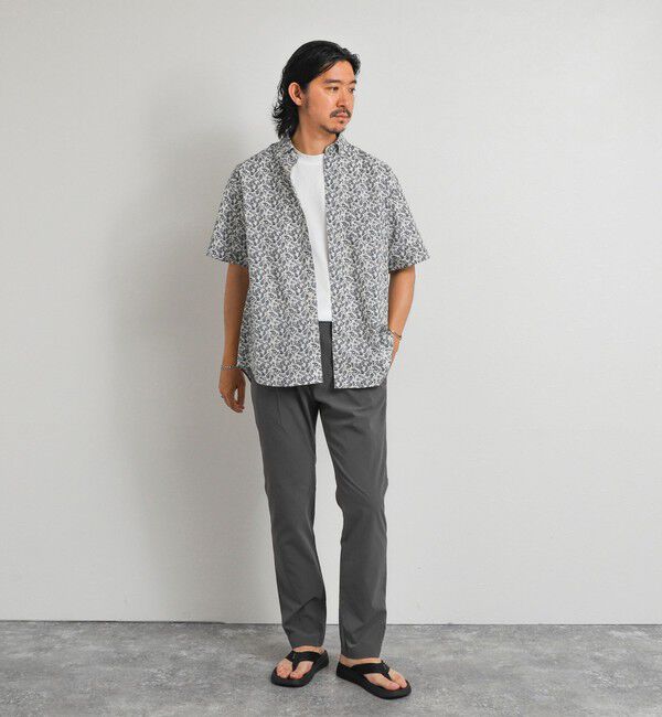 NOLLEY'S goodman「総柄BDシャツ 26SS」|シャツ・ブラウス|