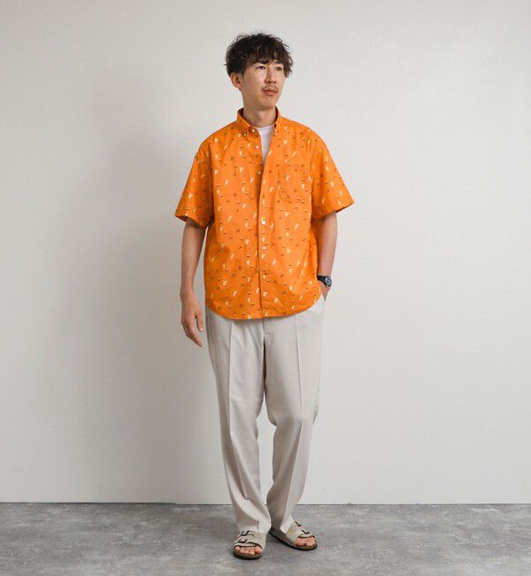 NOLLEY'S goodman「総柄BDシャツ 26SS」|シャツ・ブラウス|