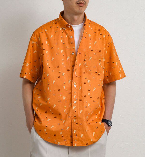 NOLLEY'S goodman「総柄BDシャツ 26SS」|シャツ・ブラウス|