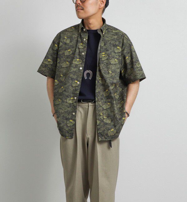 NOLLEY'S goodman「総柄BDシャツ 26SS」|シャツ・ブラウス|