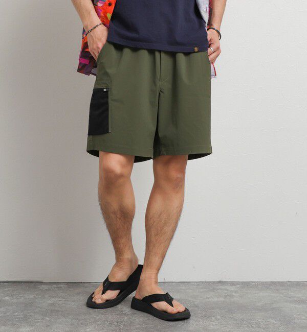 NOLLEY'S goodman「撥水メッシュカーゴショートパンツ 26SS」|その他|オリーブ