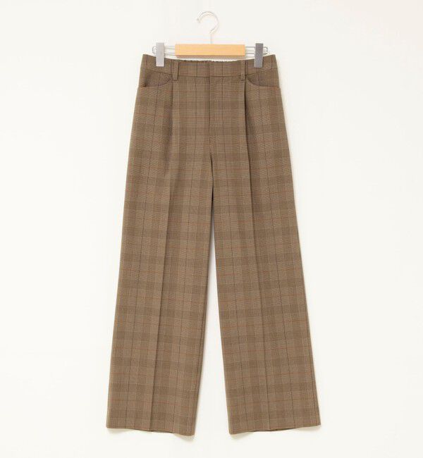 NOLLEY'S「《防シワ》ソフトローウエストセミワイドパンツ」|その他|