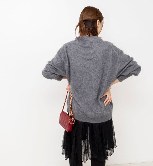 NOLLEY'S「【WEB限定】ウォッシャブルアシメレースキャミ」|キャミソール|