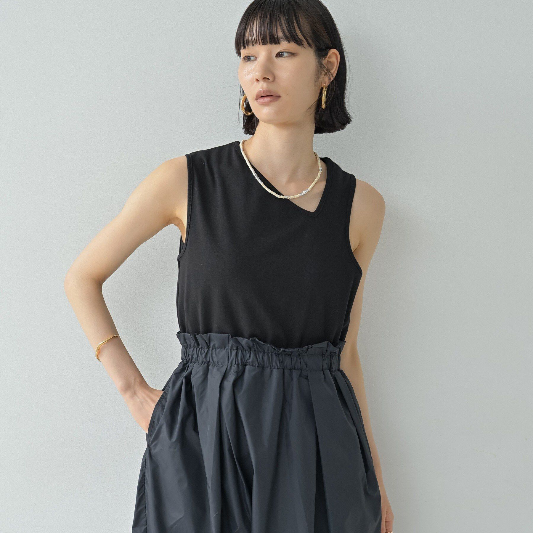 GALLEST「コンビコクーンワンピース」|ワンピース|