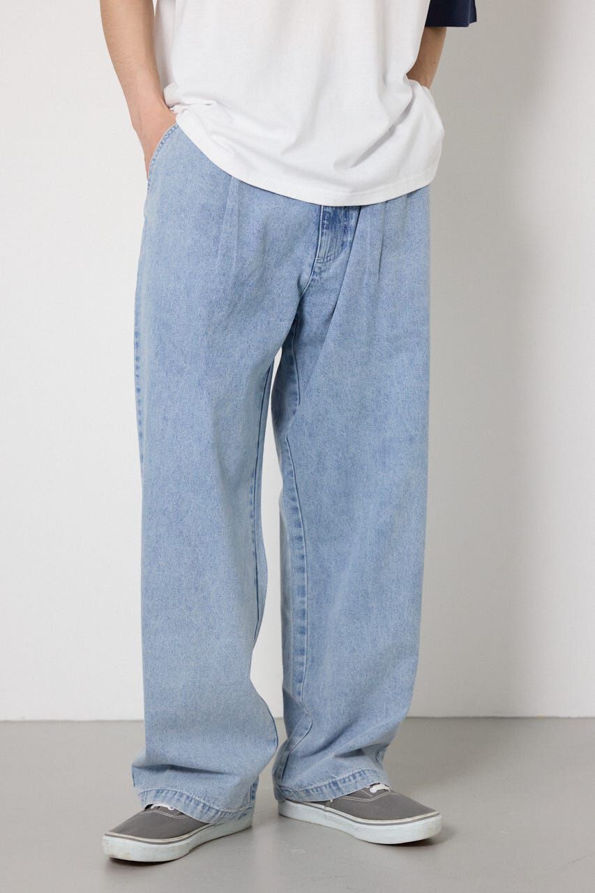 RODEO CROWNS「Coolist Denim ワイドパンツ」|デニム|