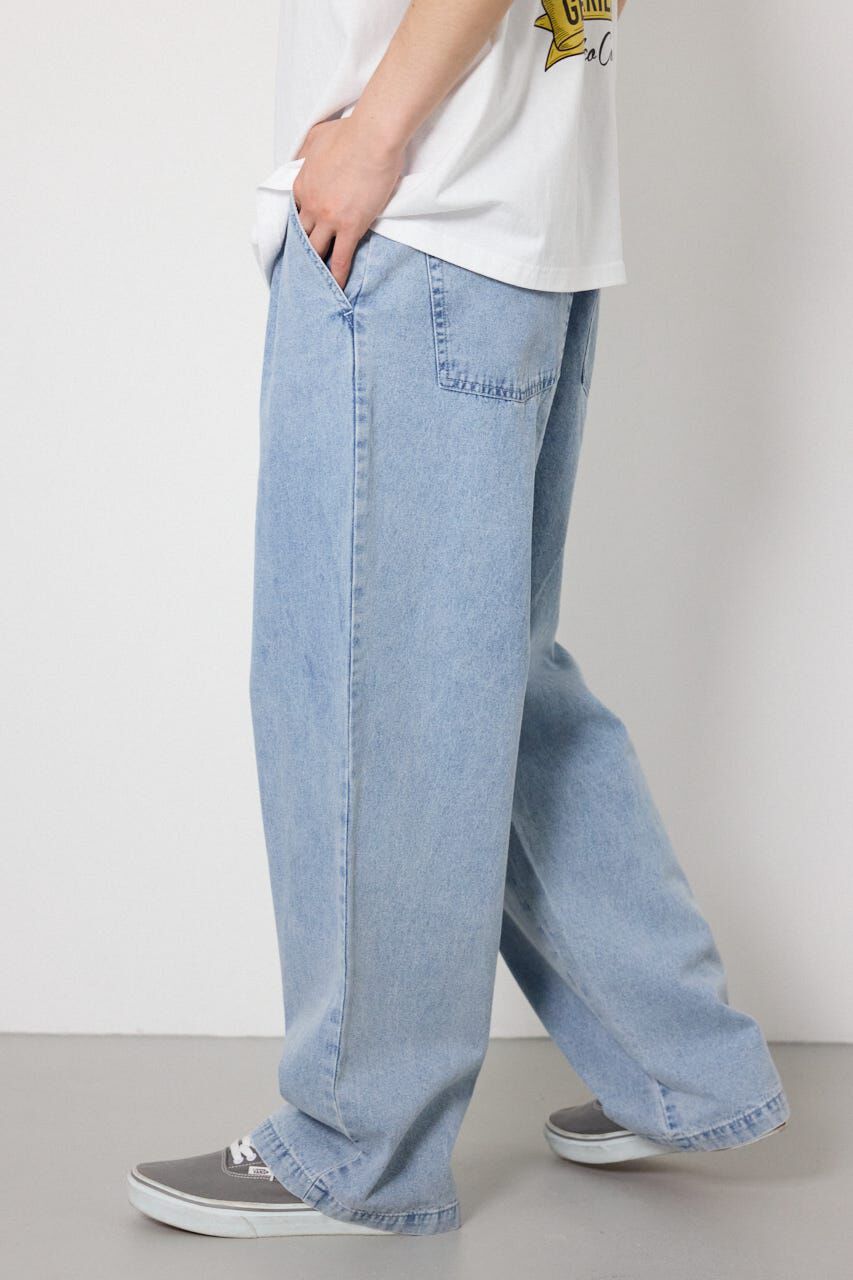 RODEO CROWNS「Coolist Denim ワイドパンツ」|デニム|